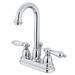 Elements of Design Restoration Centerset Bathroom Faucet w/ Drain Assembly, Stainless Steel in Gray | 10 H in | Wayfair EB3611AL