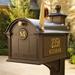 Balmoral Mailbox - Black, Non-Monogrammed Door - Frontgate