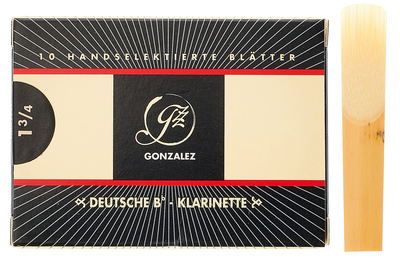 Gonzalez Clarinet Reed German 1.75