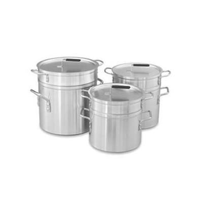 Vollrath 12-qt Aluminum Double-Boiler - 11-qt Inset with Cover