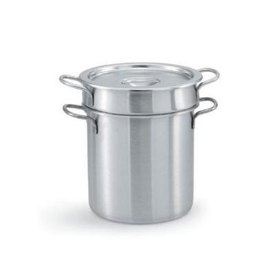 Vollrath 20-qt Double Boiler - Loop Handles, Solid Cover, Stainless