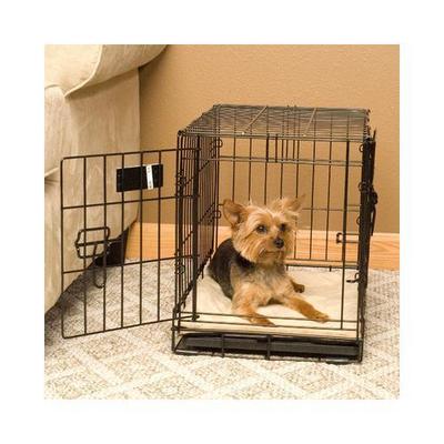 Self-Warming Heated Crate Pad Dog Bed - Size: 32 x 48, Color: Tan