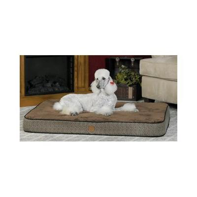 Superior Orthopedic Dog Bed - Size: 40 x 50, Color: Mocha