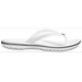 Crocs White Crocband™ Flip Shoes