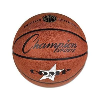 Champion Sports Composite Basketball, Official Junior, 27.75", Brown