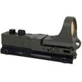 C-MORE Tactical Railway Red Dot Sight w/Click Switch Olive Drab Green 16 MOA CTRWOD-16