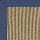 St. Tropez Indoor/Outdoor Rug - Sunbrella Solid Border - Canvas Navy Sunbrella, 8' x 10' - Ballard Designs Canvas Navy Sunbrella 8' x 10' - Ballard Designs