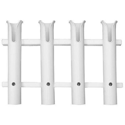 Taco 4 Rod Poly Rod Rack White