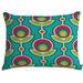 Deny Designs Juliana Curi Retro Soft Pet Bed Pillow Polyester/Cotton in Blue/Green/Pink | 8 H x 40 W x 30 D in | Wayfair 17915-petbdm