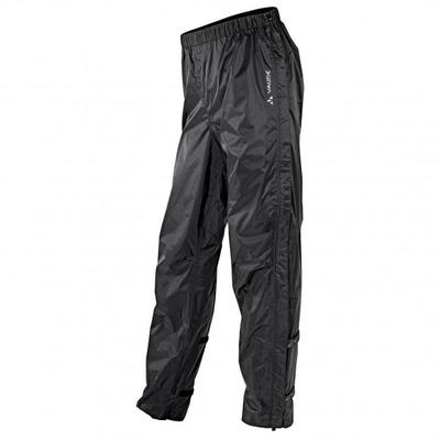 Vaude - Fluid Full-Zip Pants II - Radhose Gr L - Regular schwarz/grau