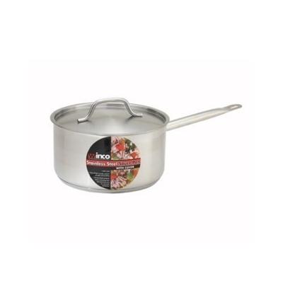 Winco 3.5-qt Master Cook Sauce Pan w/ Cover, Stainless