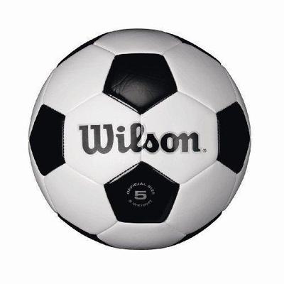 Wilson Traditional Black/White Soccer Ball, Size 3
