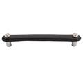 Vicenza Designs Archimedes 3" Center to Center Bar Pull Metal in Gray | 0.75 W in | Wayfair K1158-3-SN-BL