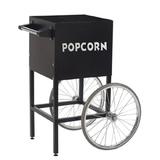 Gold Medal Fun Popcorn Cart For 4 Oz. Popper With Wheels (2649MD) - Black screenshot. Popcorn Makers directory of Appliances.