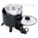 Presto 120V Kitchen Kettle Multi-Cooker & Steamer (06006) - Black