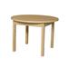 Wood Designs Round High Circular Activity Table Wood/Laminate in White | 19 H in | Wayfair HPL36RND18