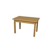 Wood Designs Rectangle Activity Table Wood in Brown | 21 H x 36 W in | Wayfair 2436HPL20