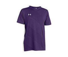 Under Armour Men's Fixture Jersey , Purple, L