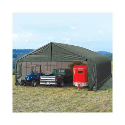 ShelterLogic 30' x 24' x 16' Peak Style Shelter 86047 / 86048 Color: Green