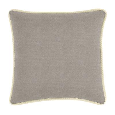 Corded Pillows - 16 inch square - Canvas Taupe Sunbrella, Sand, 16