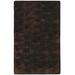 Black/Brown 66 x 1.25 in Indoor Area Rug - Union Rustic Aamarion Brown/Black Fur Area Rug, Synthetic | 66 W x 1.25 D in | Wayfair