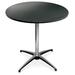 McCourt Manufacturing ProRent Round Breakroom Table Metal in White/Black | 30 H x 36 W x 36 D in | Wayfair 72001LB