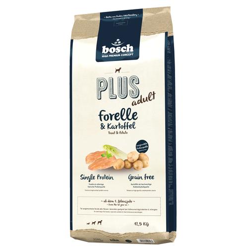 2x12,5kg Forelle & Kartoffel bosch HPC Plus Hundefutter trocken