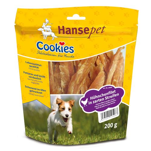 3 x 200g Delikatess Hähnchen Cookie's Hundesnack