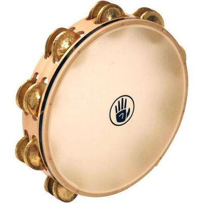 Black Swamp Percussion Overture Series 10" Tambourine Double Row With Remo Head Brass Tdov