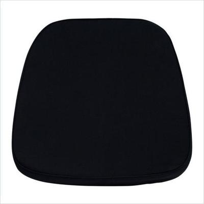 Black Chiavari Chair Cushion for Wood / Resin Chiavari Chairs - LE-L-C-BLACK-GG