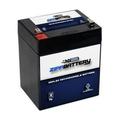 Zipp Battery 12V (12 Volts) 6.4Ah 77w Sealed Lead Acid (SLA) Battery - T2 Terminals By Zipp Battery