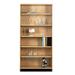 Diversified Woodcrafts 6 Compartment Bookshelf Wood in White | 84 H x 36 W x 22 D in | Wayfair 301-3622