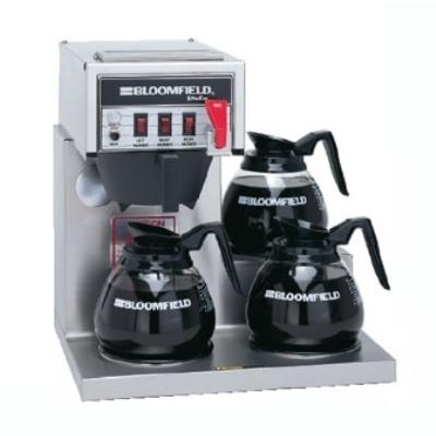 Bloomfield 120V Coffee King Three Warmer Pour-Over Coffee Brewer (8572D3F)