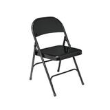 National Public Seating 50 Series Steel Folding Chair (Set of 4) 50 Series Color: Black screenshot. Chairs directory of Office Furniture.
