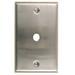 Rusticware 1-Gang Coax Wall Plate in Gray | 4.5 H x 2.75 W x 0.2 D in | Wayfair 781SN