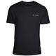 VAUDE Herren T-shirt Men's Brand T-Shirt, Black, M, 050950105300