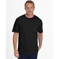 Blair Men's John Blair Everyday Jersey Knit Short-Sleeve Two-Pocket Tee - Black - 2XL