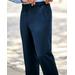 Blair Men's John Blair Signature Adjust-A-Band Relaxed-Fit Gabardine Dress Pants - Blue - 40