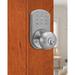 Milocks Keyless Door Knob Metal in Gray | 3.5 H x 3.25 W x 3.25 D in | Wayfair HKK-01SN
