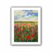 ArtWall 'Poppies' by Michael Creese Painting Print on Rolled Canvas in Green/Red | 22 H x 18 W x 0.1 D in | Wayfair Creese-038-18x14