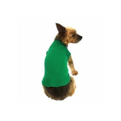 Plain Dog Shirt - Emerald Green - Small