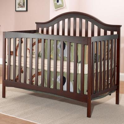 SB2 Lynn 2 Piece Nursery Set in Merlot - Crib & Princeton 3 Drawer Dresser