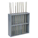 Durham Manufacturing 24" H x 6.875" W x 24.125" D Threaded Rod Rack Wire/Metal in Gray | 24 H x 6.875 W x 24.125 D in | Wayfair 367-95