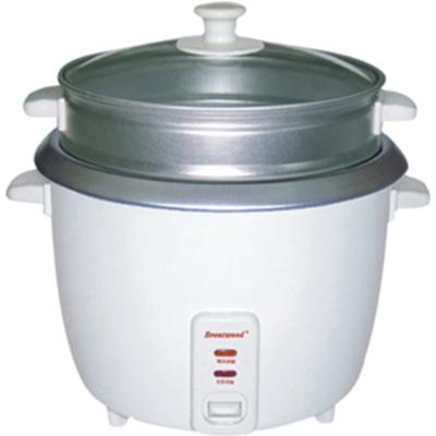 Brentwood TS-380S 10 Cup Rice Cooker and Steamer - White
