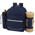 Picnic at Ascot Trellis Insulated Picnic Backpack in Blue | Wayfair 081X-TB