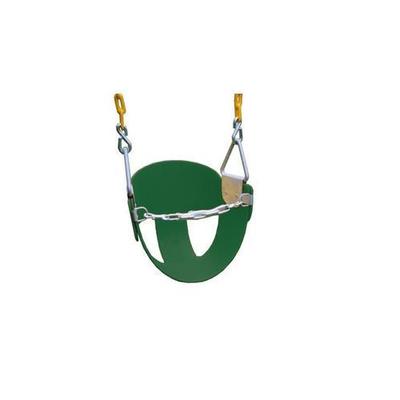 Eastern Jungle Gym Heavy Duty High Back Half Bucket Swing with Coated Chain CTS