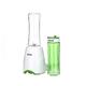 SEVERIN Smoothie Mix & Go, Praktischer Smoothie-Mixer mit zwei verschließbaren Trinkbehältern á 600ml, To Go Behälter, Standmixer, 300 W, weiß-grün, SM 3735