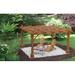 Outdoor Living Today Breeze Solid Wood Pergola Wood in Brown | 108 H x 144 W x 144 D in | Wayfair BZ1212