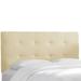 Skyline Furniture Chambers Upholstered Panel Headboard Polyester in Black | 51 H x 41 W x 4 D in | Wayfair 790TCHMCHL