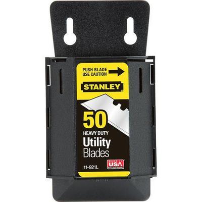 Stanley Blade. 1992 Heavy-Duty Utility Blades with Dispenser (50-Pack) 11-921L